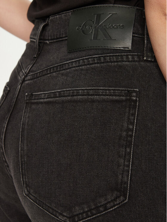 Calvin Klein Jeans Calvin Klein Jeans Τζιν Authentic J20J225013 Μαύρο Straight Fit