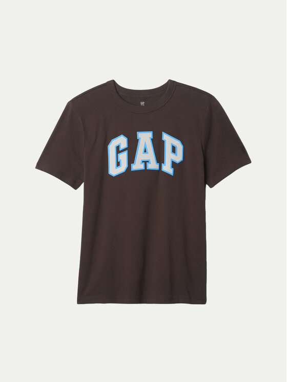 Gap T-krekls 605364 Brūns Regular Fit