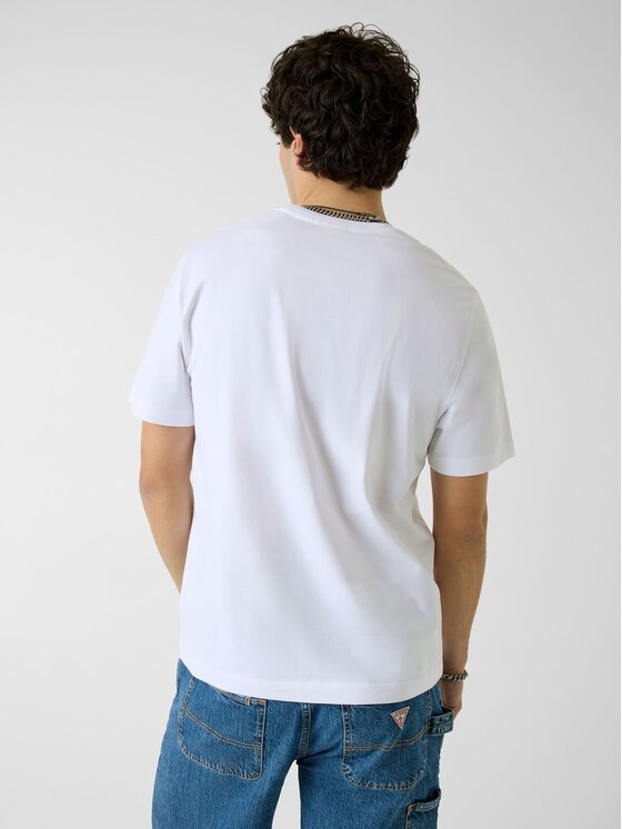 Guess Guess T-Shirt 183588 Bílá Classic Fit