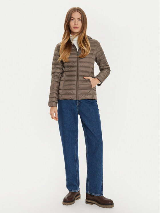 Jott Jott Pernata jakna Cloe P000WDOW01 Bež Slim Fit