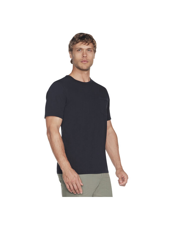 Skechers Skechers T-Shirt TS26-BLK Czarny Regular Fit