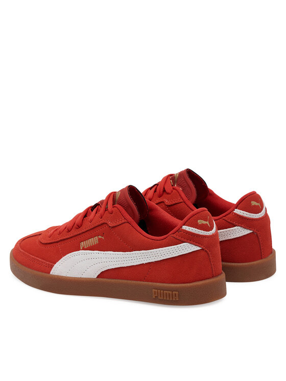 Puma Puma Sneakersy Puma Club II Era Suede For All Time Red- 400717 08 Czerwony