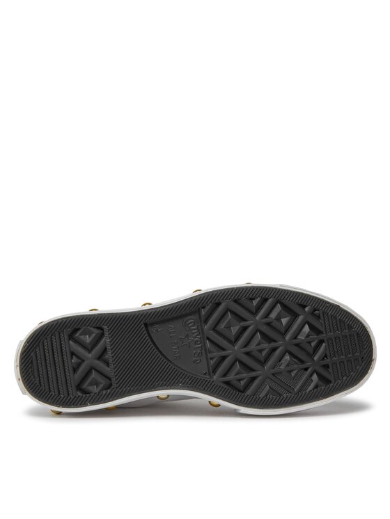 Converse Converse Trampki Chuck Taylor All Star Lift Platform Star Studded A06787C Biały