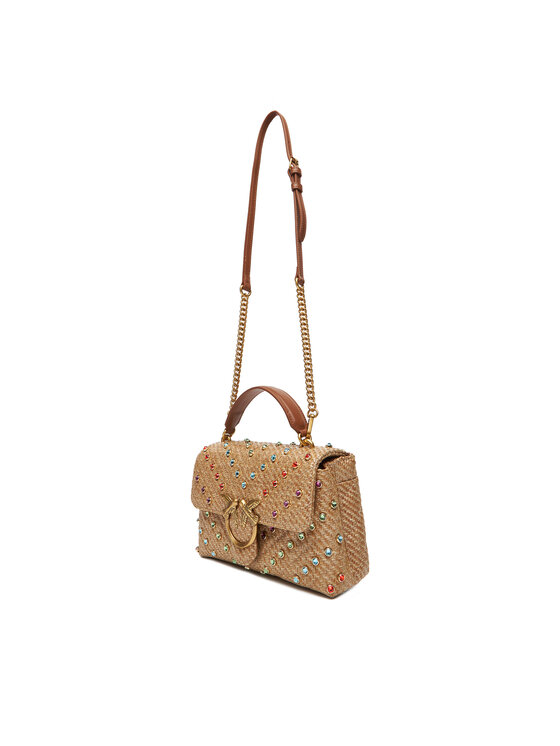 PINKO PINKO Τσάντα Love Lady Puff Mini Cl PE 25 PLTT 100044 A2CG Μπεζ