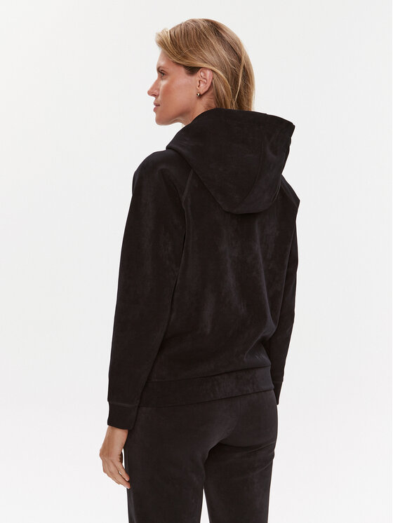 Guess Guess Суитшърт Aleta V3BQ01 KBC00 Черен Regular Fit