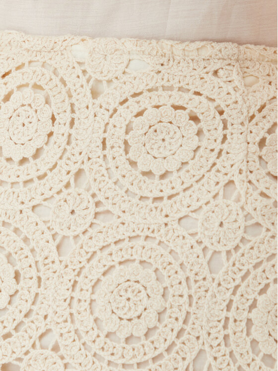 Vila Vila Minigonna Risse 14105865 Beige Regular Fit