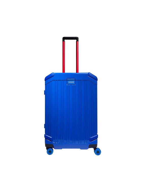 Piquadro Piquadro Valigia media bv4427pop-blu Blu
