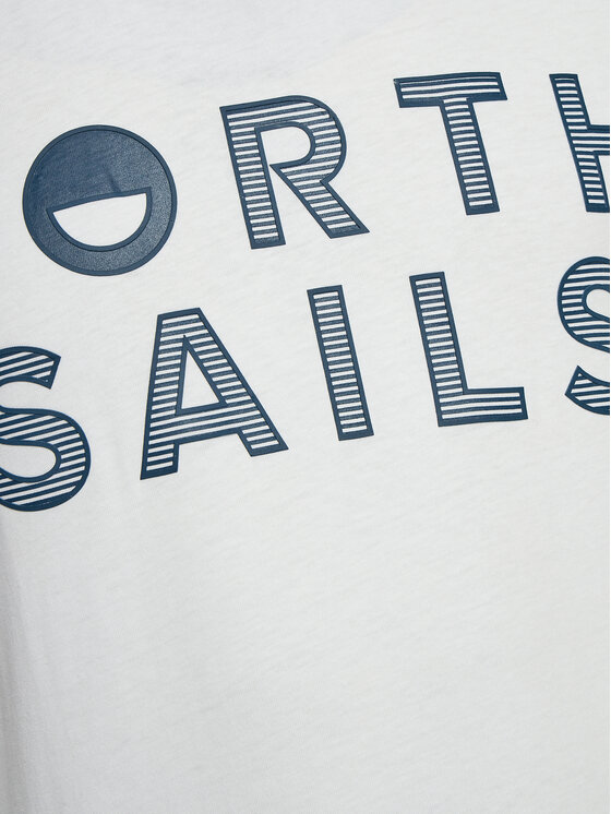 North Sails North Sails Tricou 692973 Alb Regular Fit