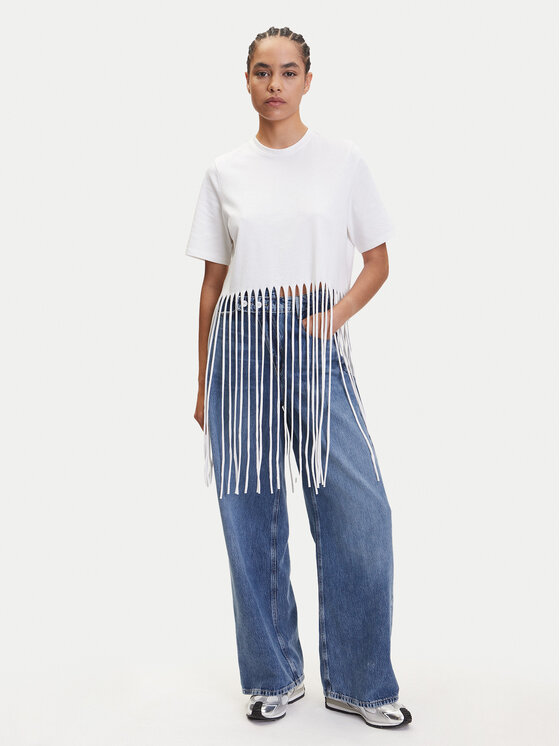 ONLY ONLY Póló Zinna 15325262 Fehér Regular Fit