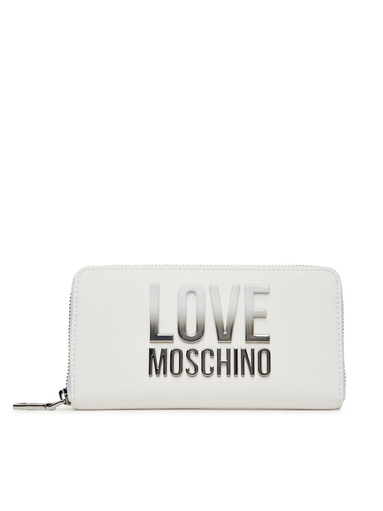 Zdjęcia - Portfel Moschino LOVE  Duży  Damski JC5730PP0MKD0100 Biały 