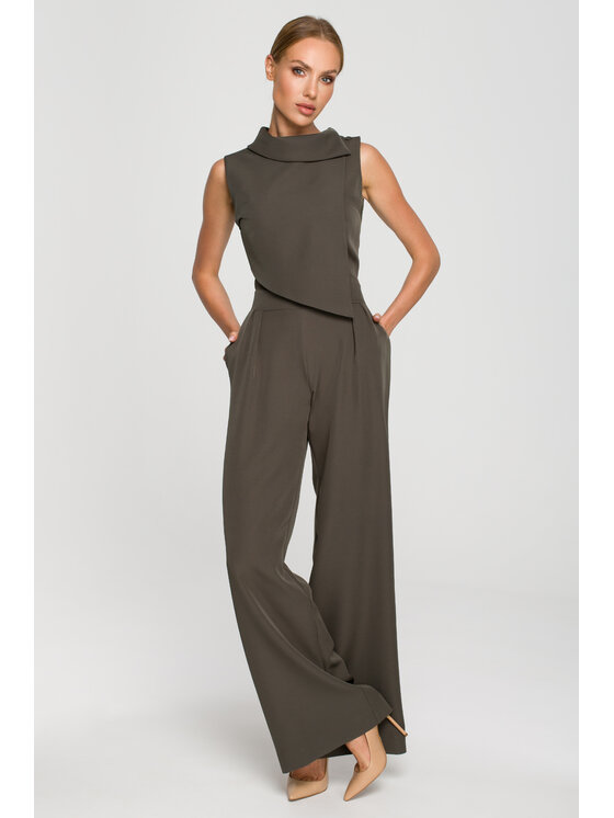 Made of Emotion Jumpsuit M702 Verde Active Fit Modivo