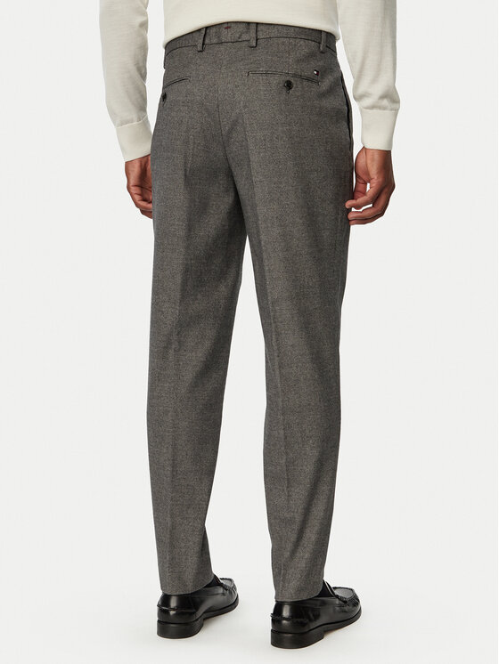 Tommy Hilfiger Tommy Hilfiger Spodnie materiałowe MW0MW45058 Szary Tapered Fit