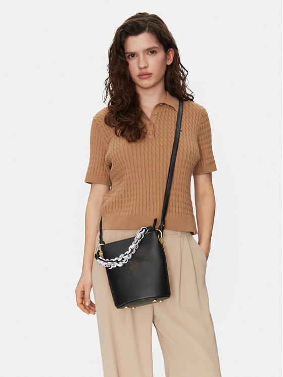 U.S. Polo Assn. U.S. Polo Assn. Ročna torba Durango Bucket BEUD55872WVP000 Črna