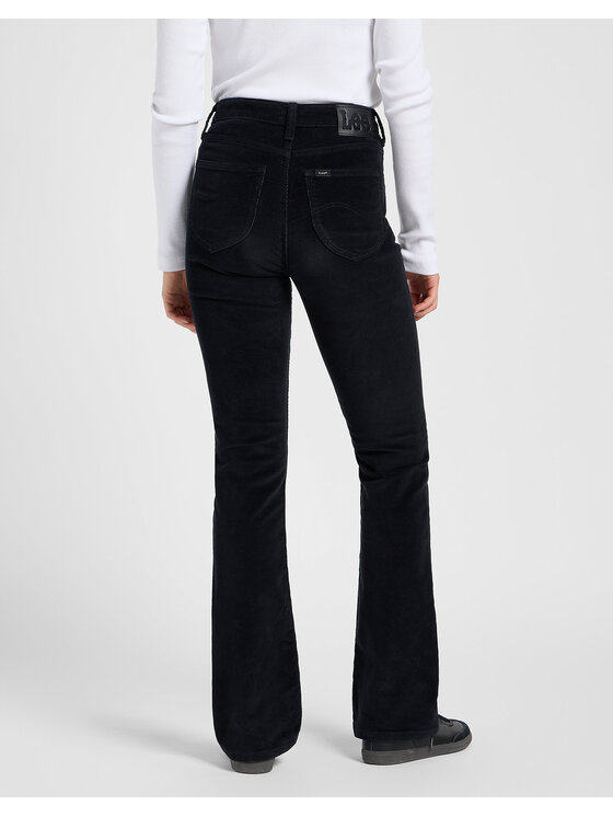 Lee Lee Jeansy BREESE BOOT Czarny Bootcut Fit