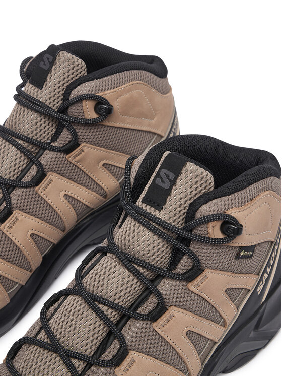 Salomon Salomon Pārgājienu apavi X-Adventure Recon Mid Gtx L49095500 Brūns