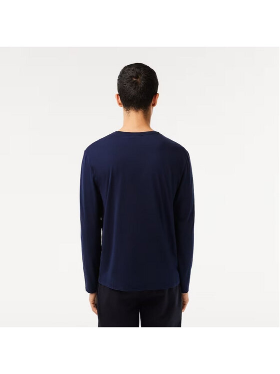 Lacoste Lacoste T-Shirt LACOSTE T-Shirt e Polo Uomo TH6712 166 Blu Niebieski Standard Fit