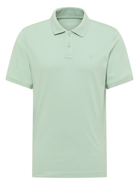 Mustang Mustang T-Shirt Style Austin Zielony Regular Fit