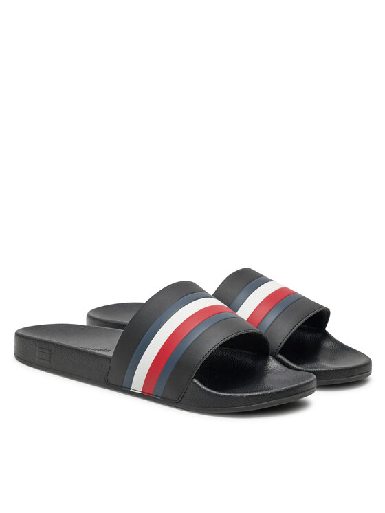 Tommy Hilfiger Tommy Hilfiger Παντόφλες FM0FM05233 Μαύρο