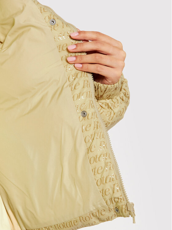 ROTATE ROTATE Зимова куртка Tina RT785 Бежевий Oversize
