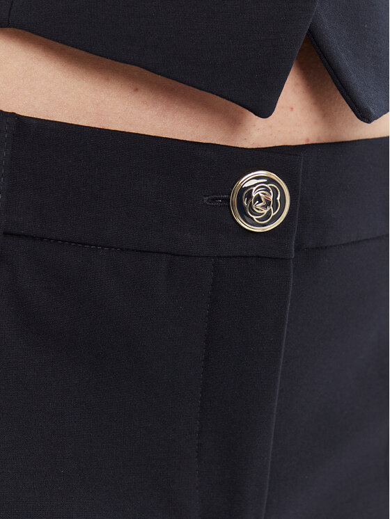 Marella Marella Pantaloni chino Dotto 2513781014 Blu scuro Slim Fit