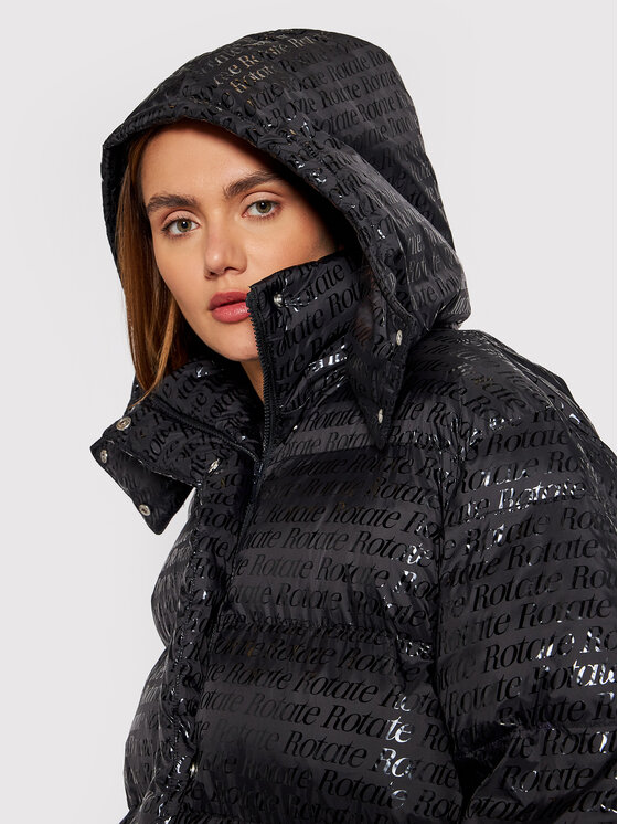ROTATE ROTATE Zimska jakna Tina RT789 Crna Relaxed Fit