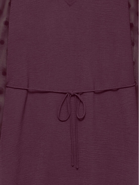 Vero Moda Vero Moda Sukienka koktajlowa Alva 10337473 Fioletowy Regular Fit