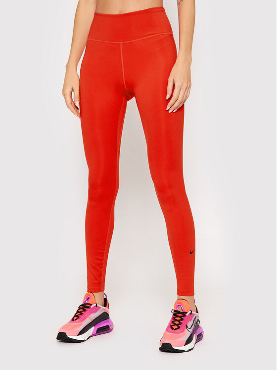 Nike Nike Legingi Dri-Fit One DD0252 Sarkans Tight Fit