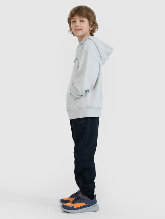 4F 4F Bluza OFF TRACK Szary jasny Oversize