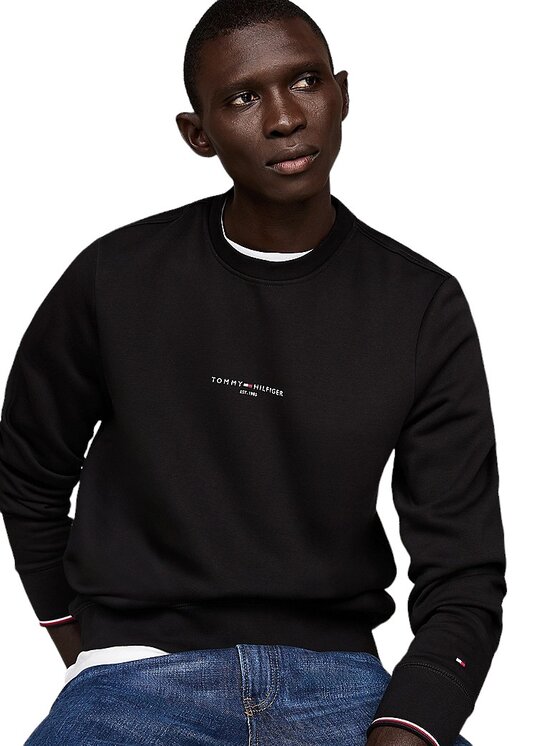 Tommy Hilfiger Tommy Hilfiger Felpa q-dav-56636 Nero Regular Fit