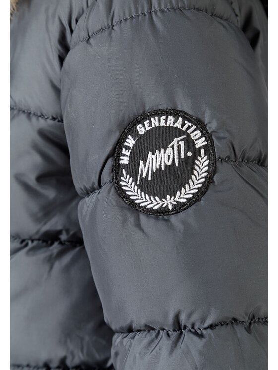 MINOTI MINOTI Kurtka zimowa 19coat51 Czarny Regular Fit
