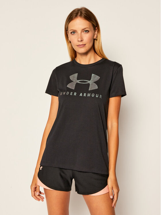 Under Armour Under Armour Marškinėliai Classic Tee 1346844 Juoda Regular Fit