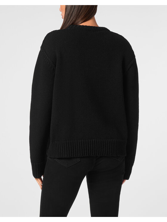PHILIPP PLEIN PHILIPP PLEIN Longsleeve 20023 Nero Regular Fit