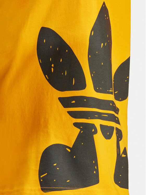 adidas adidas Marškinėliai Supply Street IX6749 Oranžinė Regular Fit
