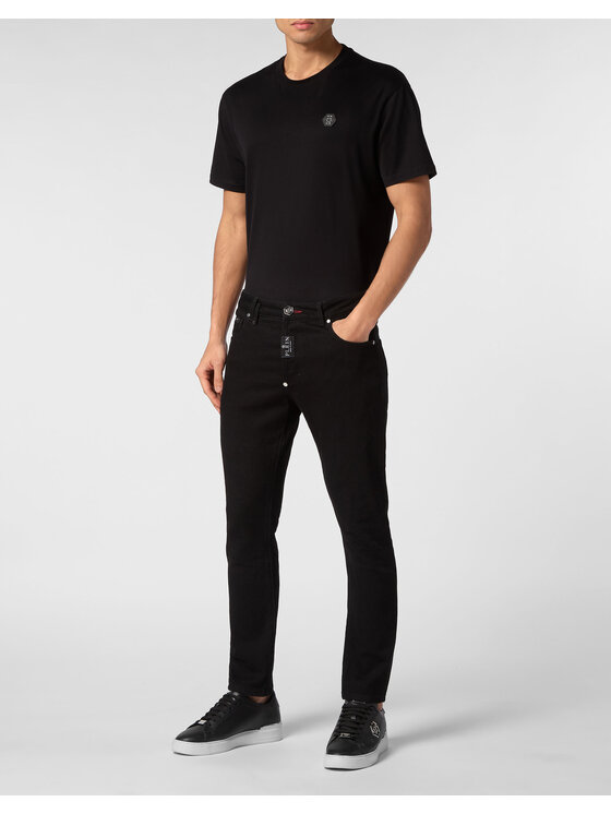 PHILIPP PLEIN PHILIPP PLEIN Jeansy 14801 Czarny Skinny Fit