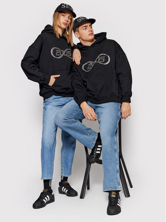 2005 2005 Mikina Unisex Forever Černá Regular Fit