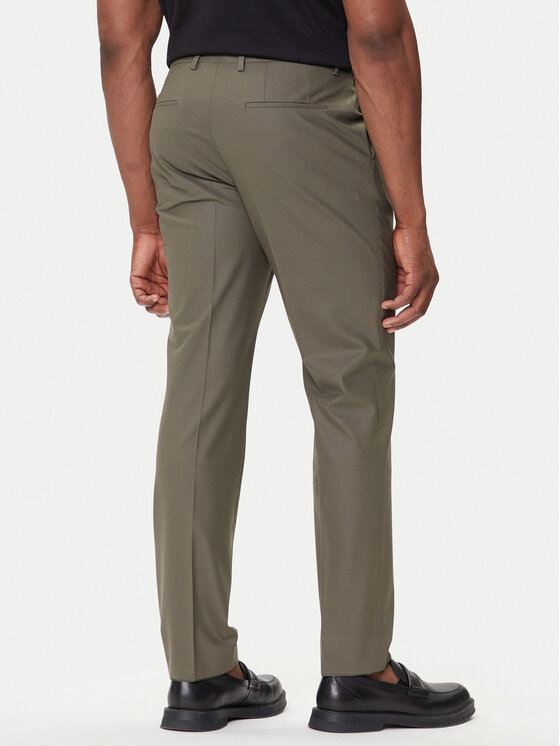 HUGO HUGO Costum Henry/Getlin232X 50530116 Verde Slim Fit
