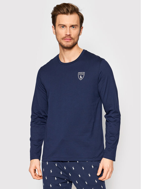 Polo Ralph Lauren Polo Ralph Lauren Πιτζάμα 714866475001 Σκούρο μπλε Regular Fit