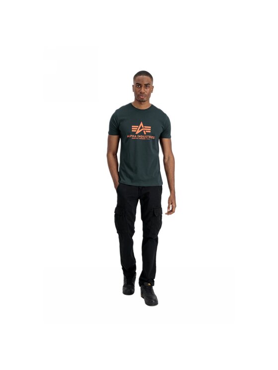 Alpha Industries Alpha Industries Súprava tričiek AI.106524-663 Čierna Basic Fit