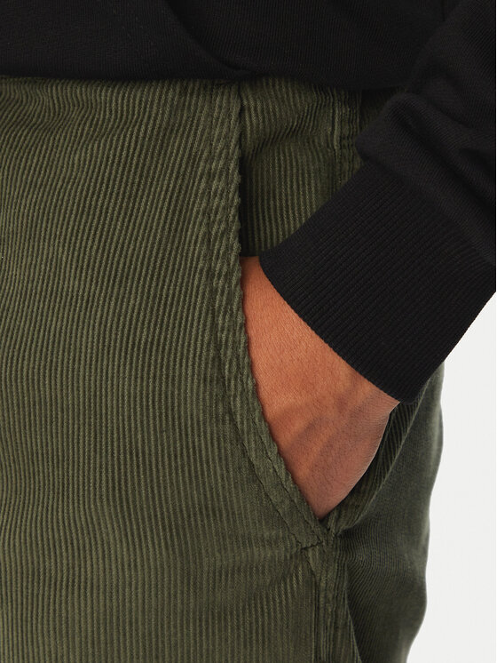 Billabong Billabong Штани з тканини Larry Cord EBYNP00111 Зелений Regular Fit
