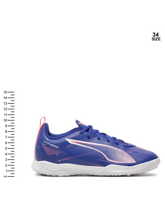 Puma Puma Buty do piłki nożnej Ultra 5 Play Tt Jr 107910 Niebieski