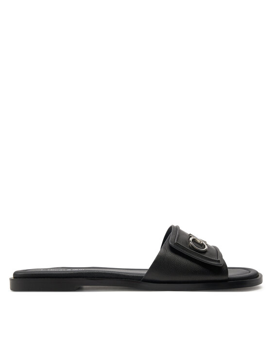Calvin Klein Calvin Klein Παντόφλες Flat Slide Relock Lth HW0HW01939 Μαύρο