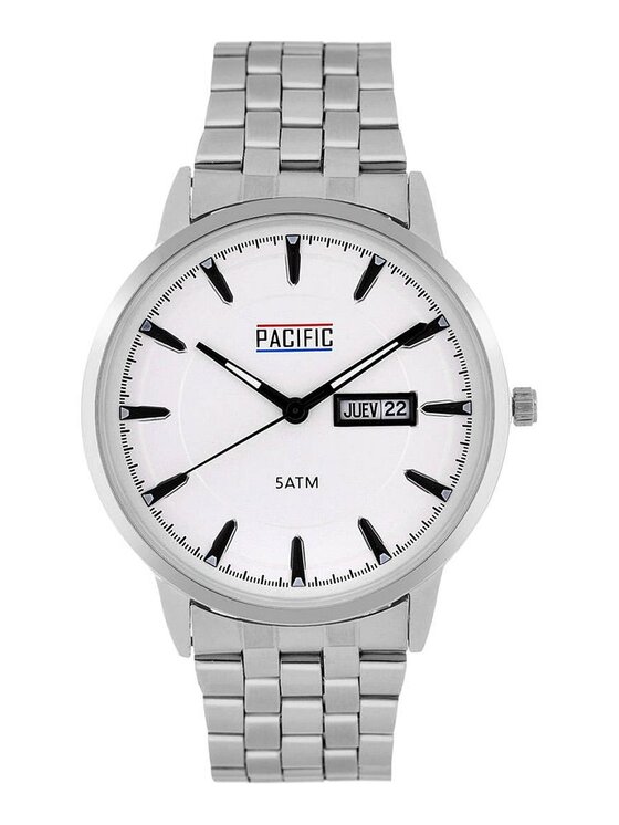 Pacific Pacific Zegarek PC00463 Srebrny