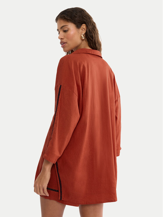 Triumph Triumph Maglietta del pigiama Summer Wear 10227228 Arancione Regular Fit