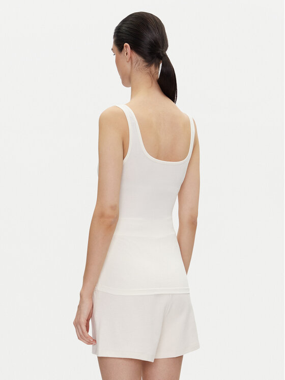 HUGO HUGO Felső Vest Red Label 50469665 Ekru Slim Fit