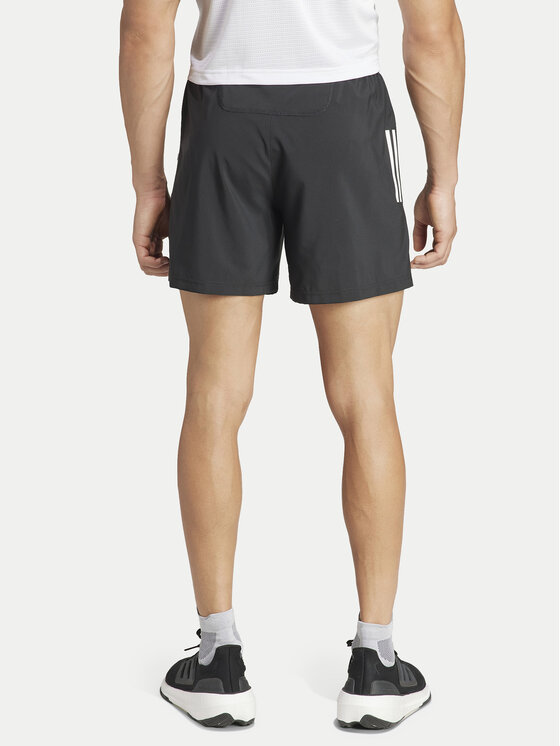 adidas adidas Szorty sportowe Own The Run IY0704 Czarny Regular Fit