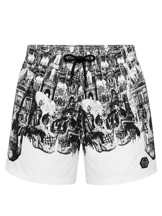 PHILIPP PLEIN PHILIPP PLEIN Kąpielówki 30471 Biały