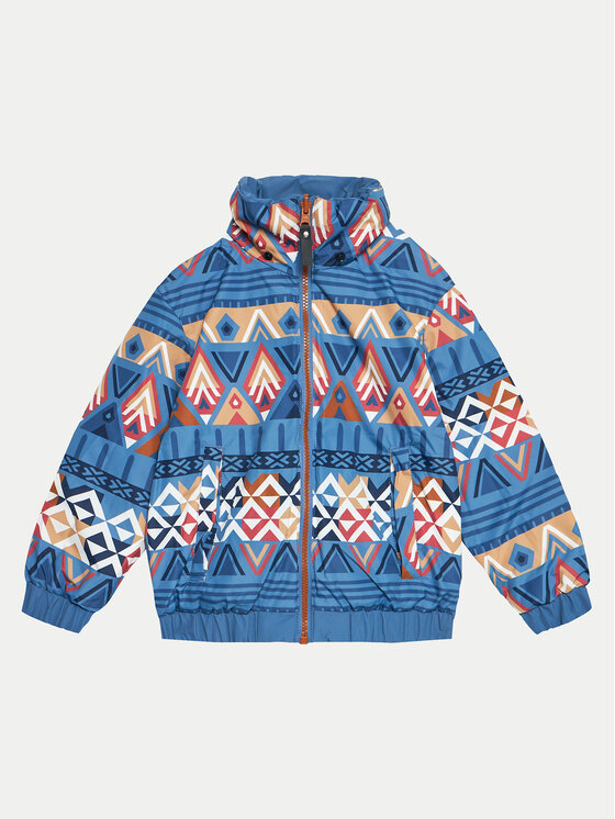 Reima Reima Пухено яке Finnoo 5100252B Син Regular Fit