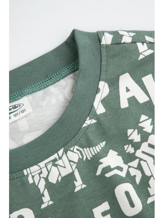 Coccodrillo Coccodrillo Piżama WC5448220PJS-012 Zielony Regular Fit