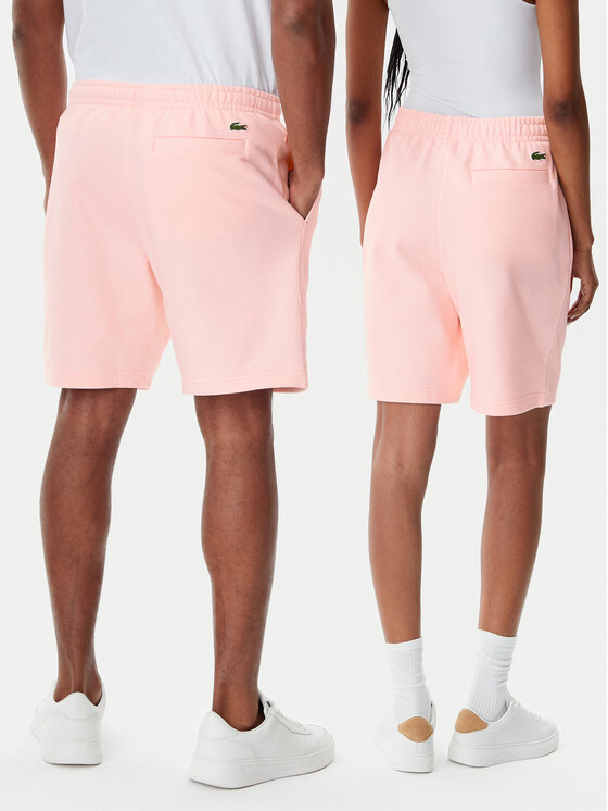 Lacoste Lacoste Športové kraťasy Unisex GH0990 Ružová Regular Fit