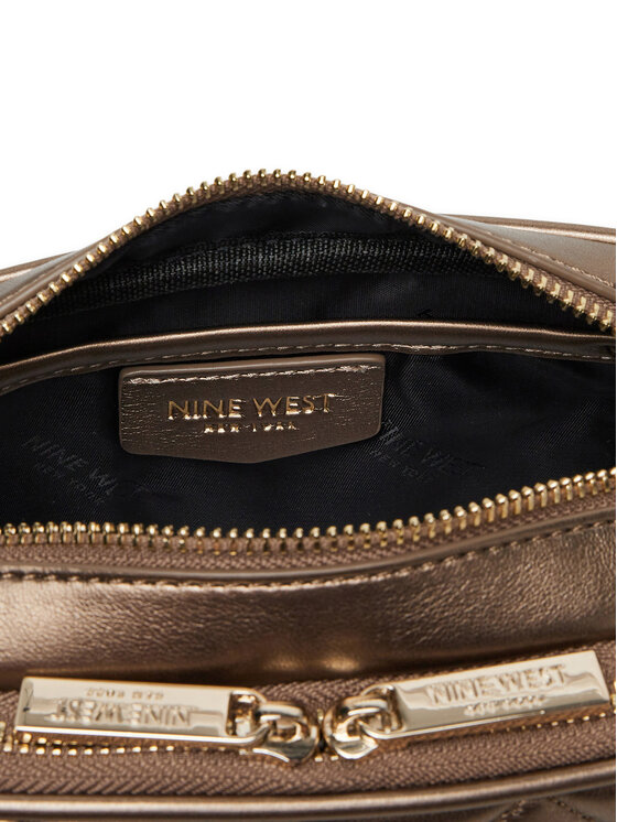 Nine West Nine West Geantă CEO-Greenwich-Glam-LX7669 Auriu